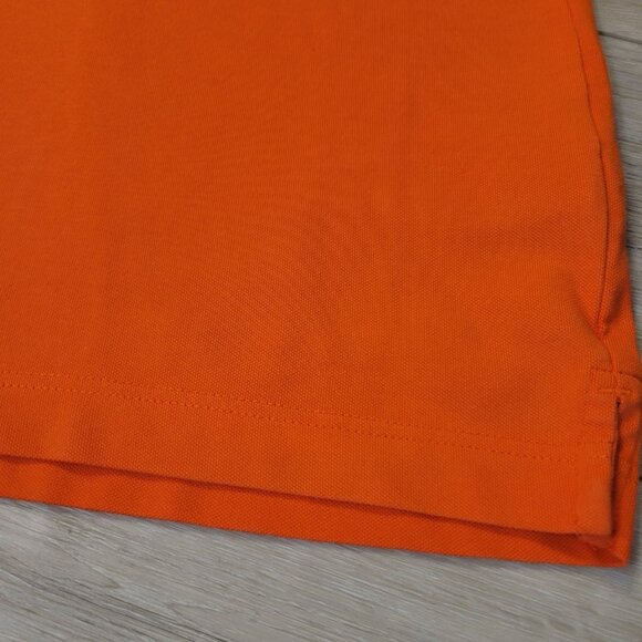 Mens Bakersfield Condors Orange Short Sleeve Embroider Polo Sz 4XT Collar Shirt - Picture 3 of 5